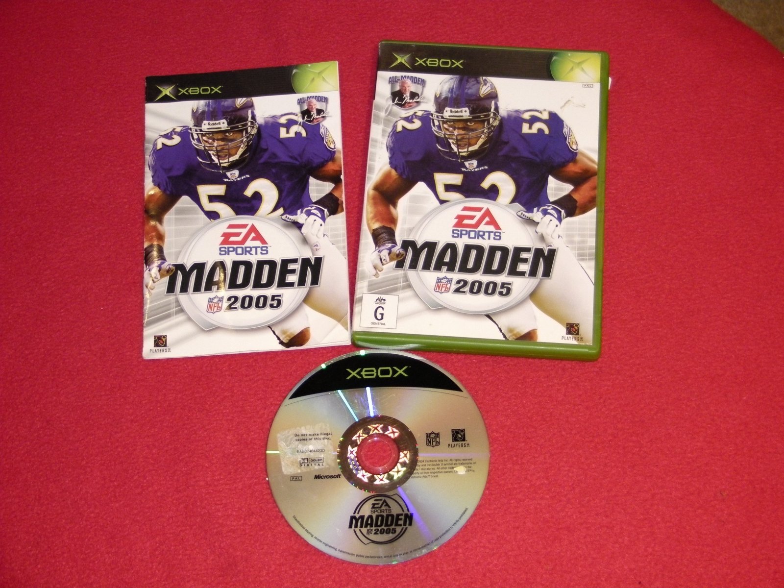 Madden NFL 2005 - XBOX Game - Xbox, Games, Sports - Level Up Gaming NZ