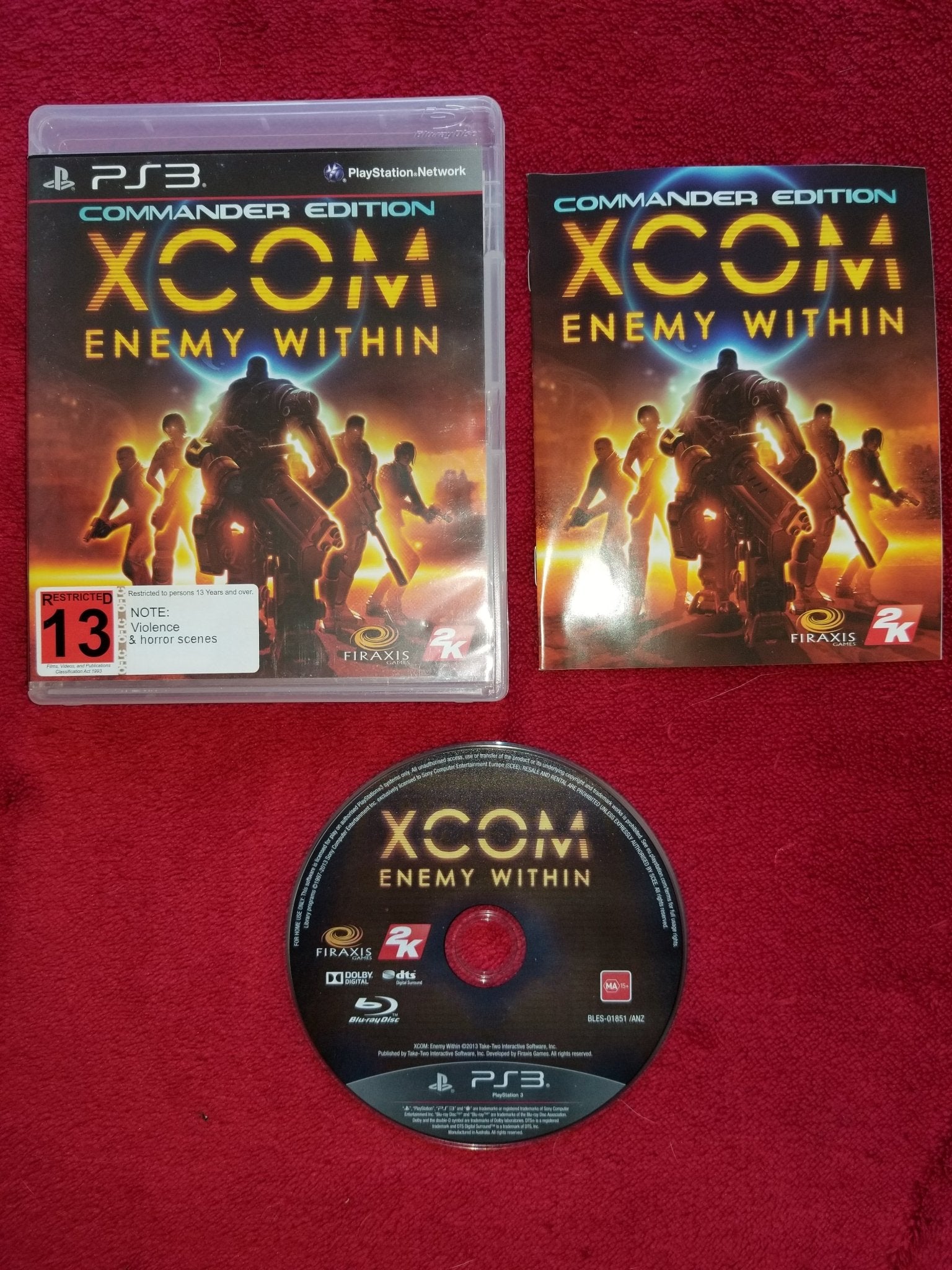 XCOM: Enemy Within Commander Edition - PS3 Game - PlayStation 3, Games, Strategy and puzzle - Level Up Gaming NZ