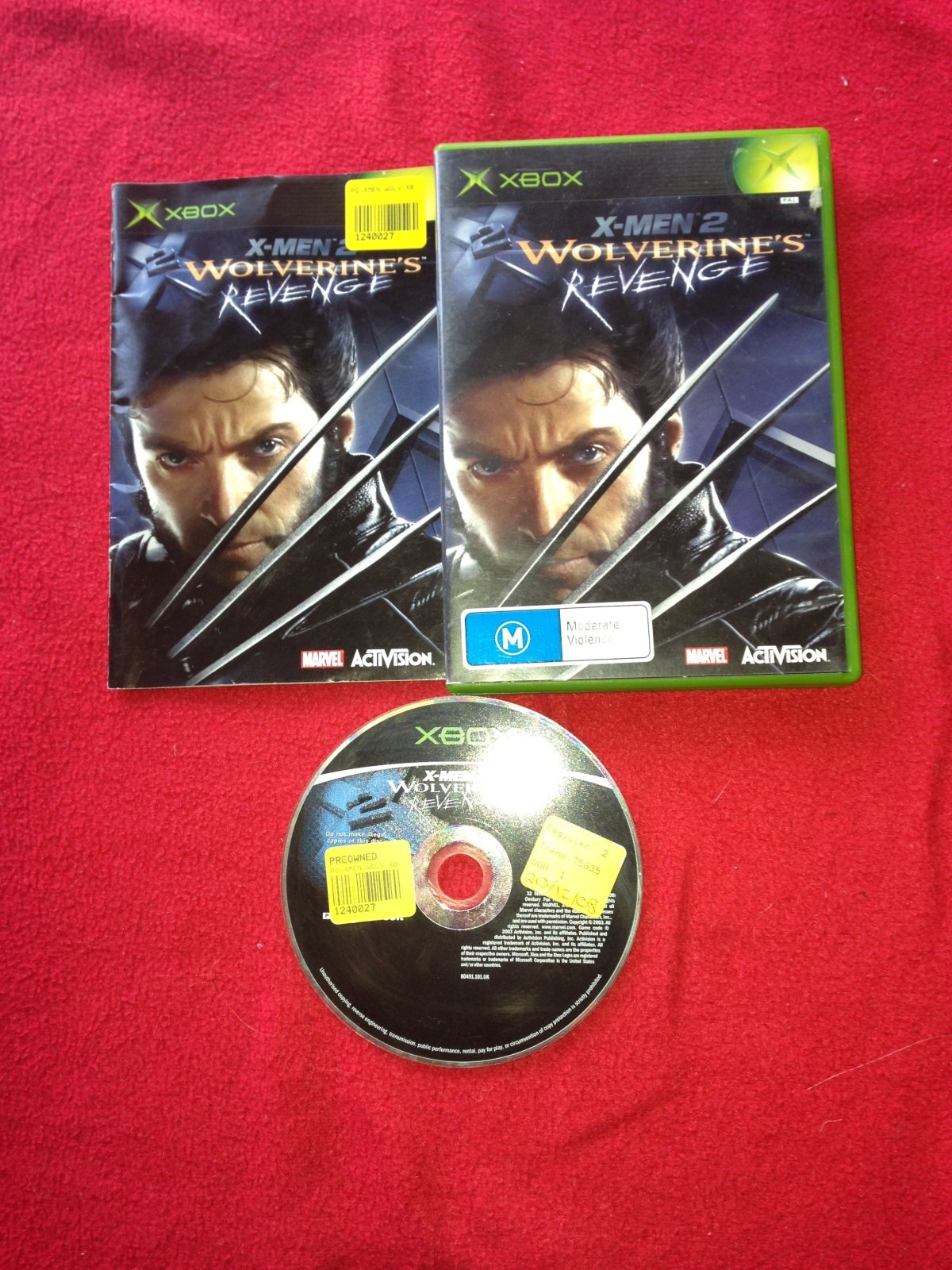 Xmen: Wolverine's Revenge - XBOX Game - Xbox, Games, Action and adventure - Level Up Gaming NZ