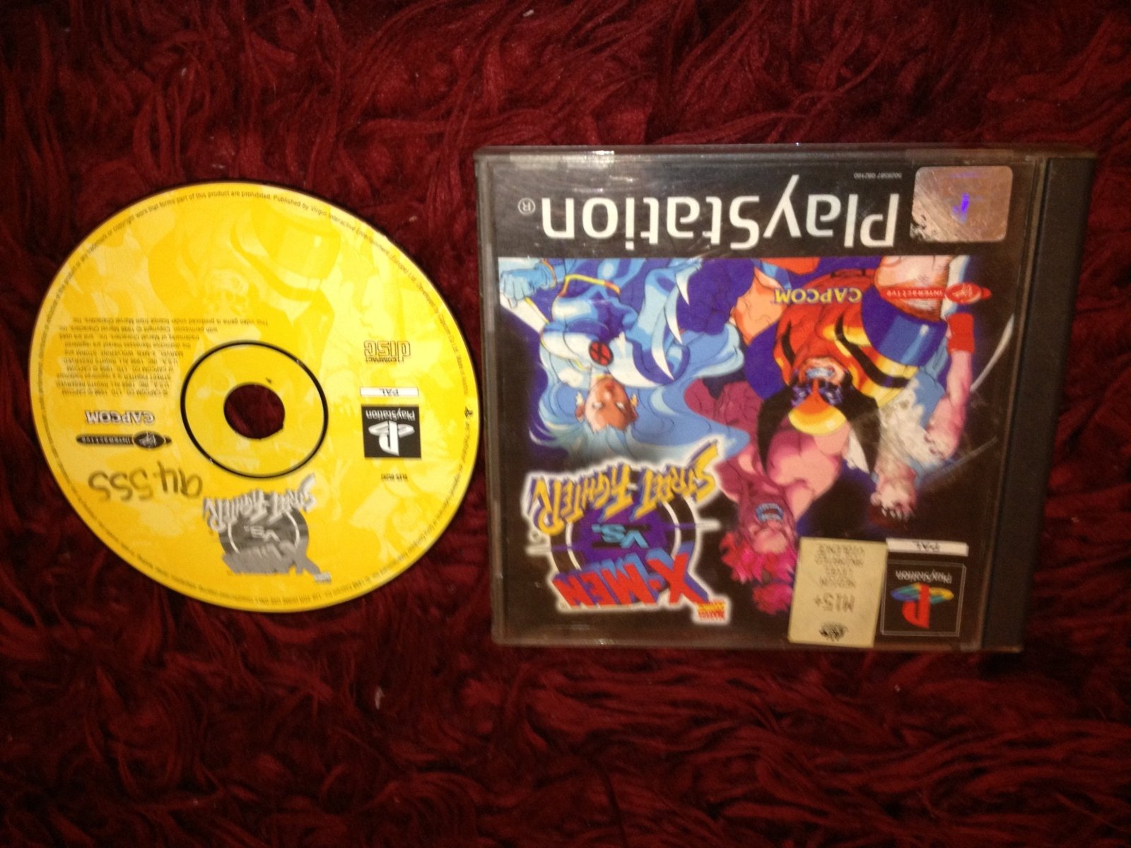 X - Men vs. Street Fighter - PS1 Game *RARE* - PlayStation, Games, Fighting - Level Up Gaming NZ