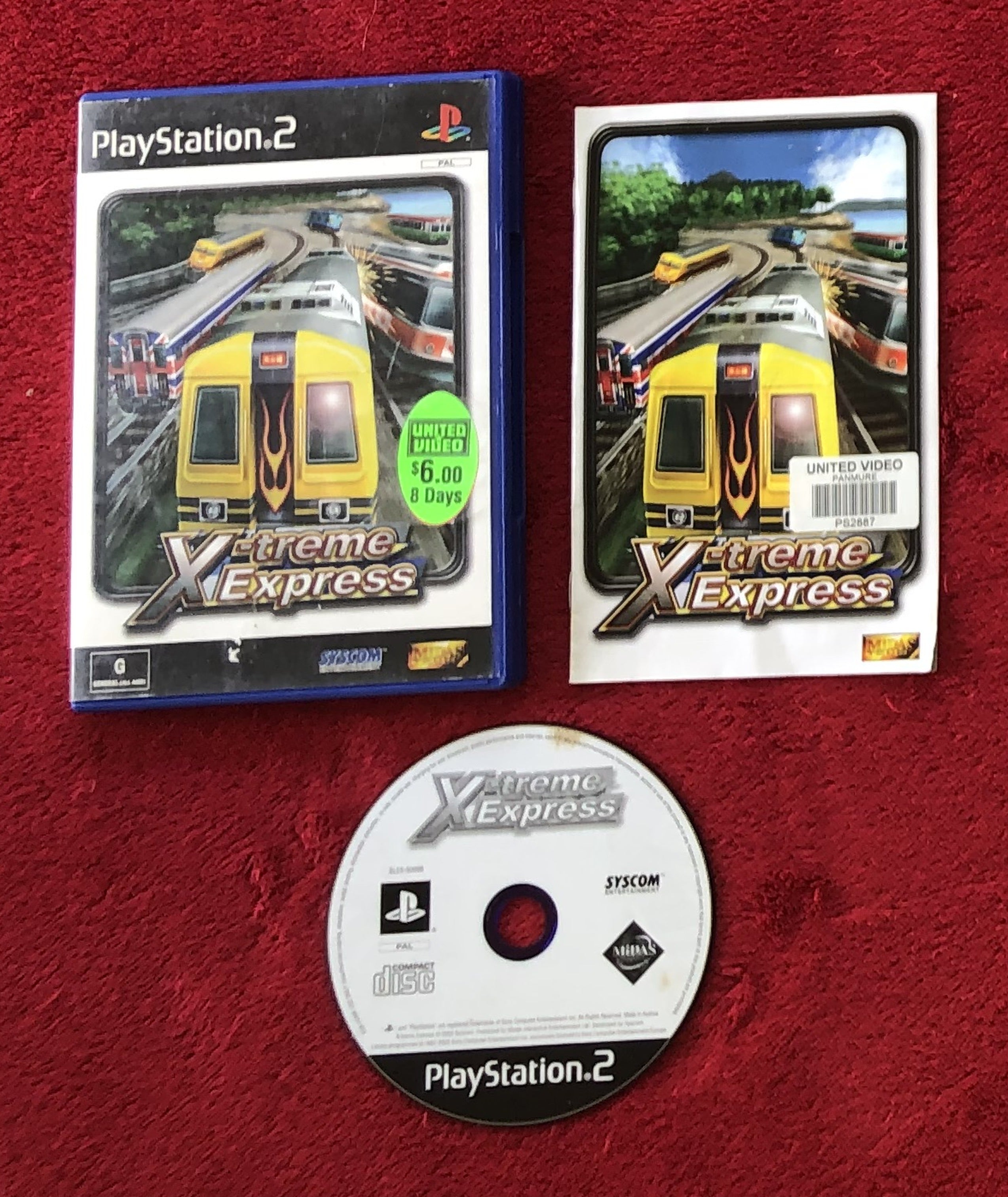 Xtreme Express - TRAIN RACING PS2 Game - PlayStation 2, Games, Driving and racing - Level Up Gaming NZ