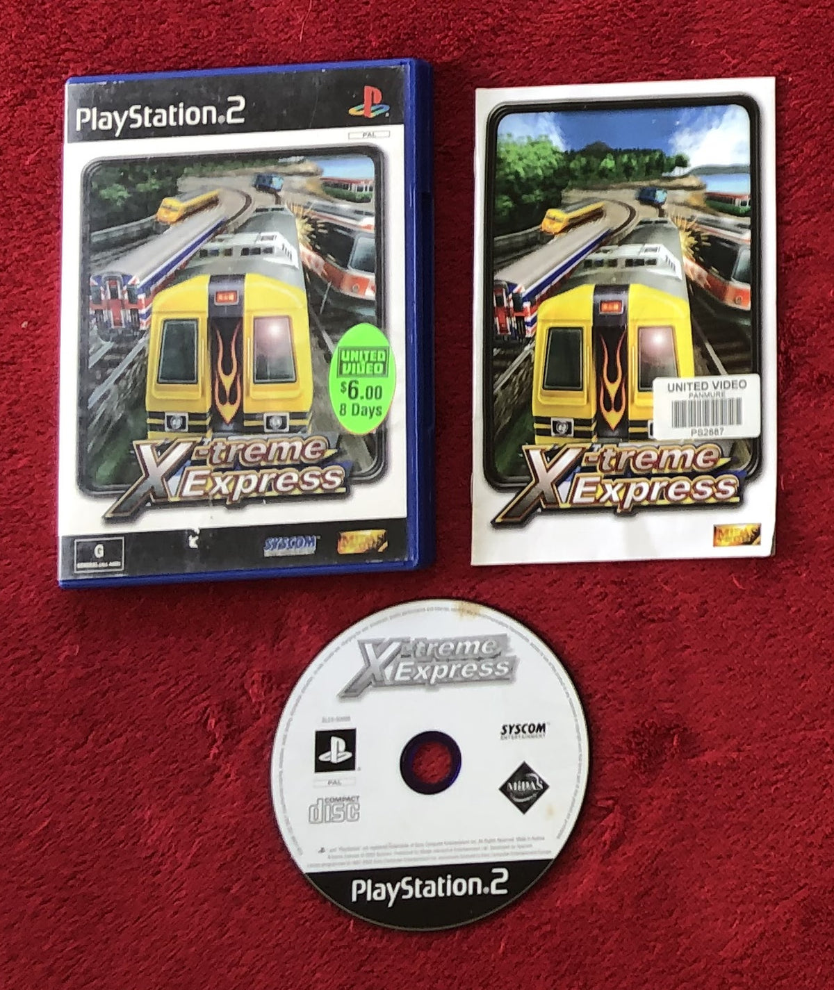 Xtreme Express - TRAIN RACING PS2 Game - PlayStation 2, Games, Driving and racing - Level Up Gaming NZ