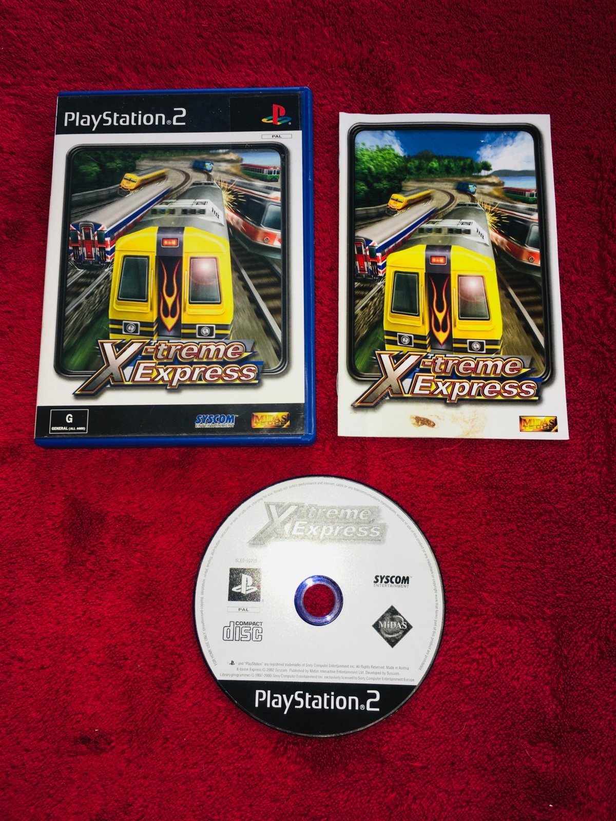 Xtreme Express - TRAIN RACING PS2 Game - PlayStation 2, Games, Driving and racing - Level Up Gaming NZ