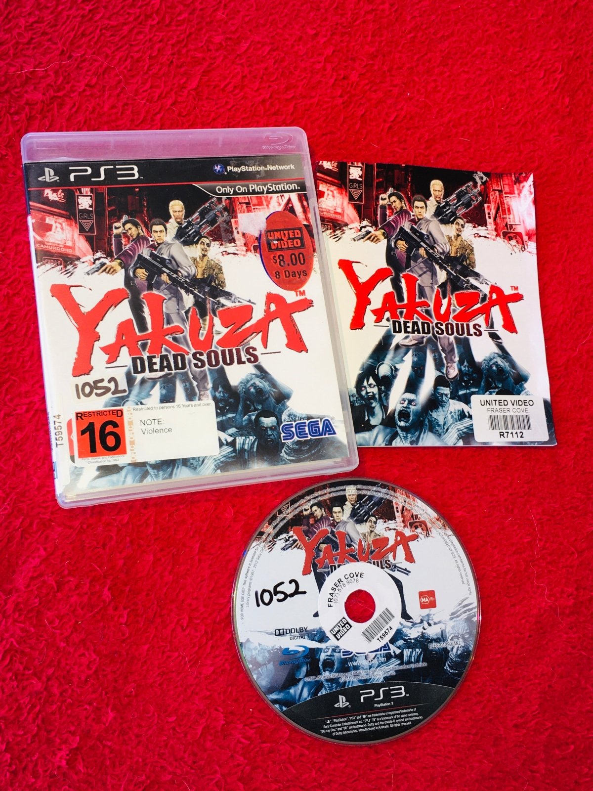 Yakuza: Dead Souls - RARE PS3 Game - PlayStation 3, Games, Action and adventure - Level Up Gaming NZ