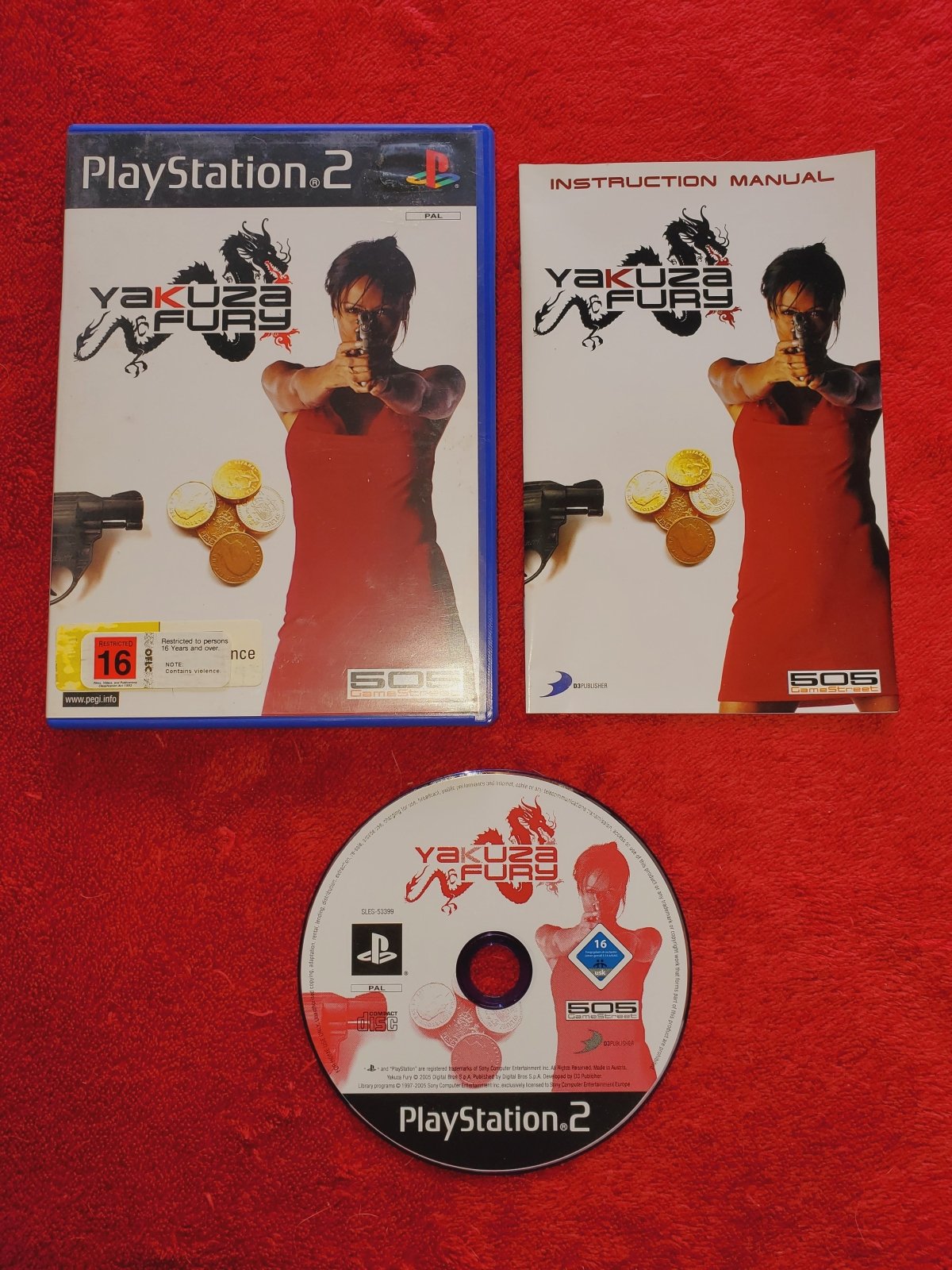 Yakuza Fury - PS2 Game - PlayStation 2, Games, Action and adventure - Level Up Gaming NZ