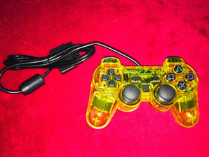 Amazing Yellow PS2 Controller