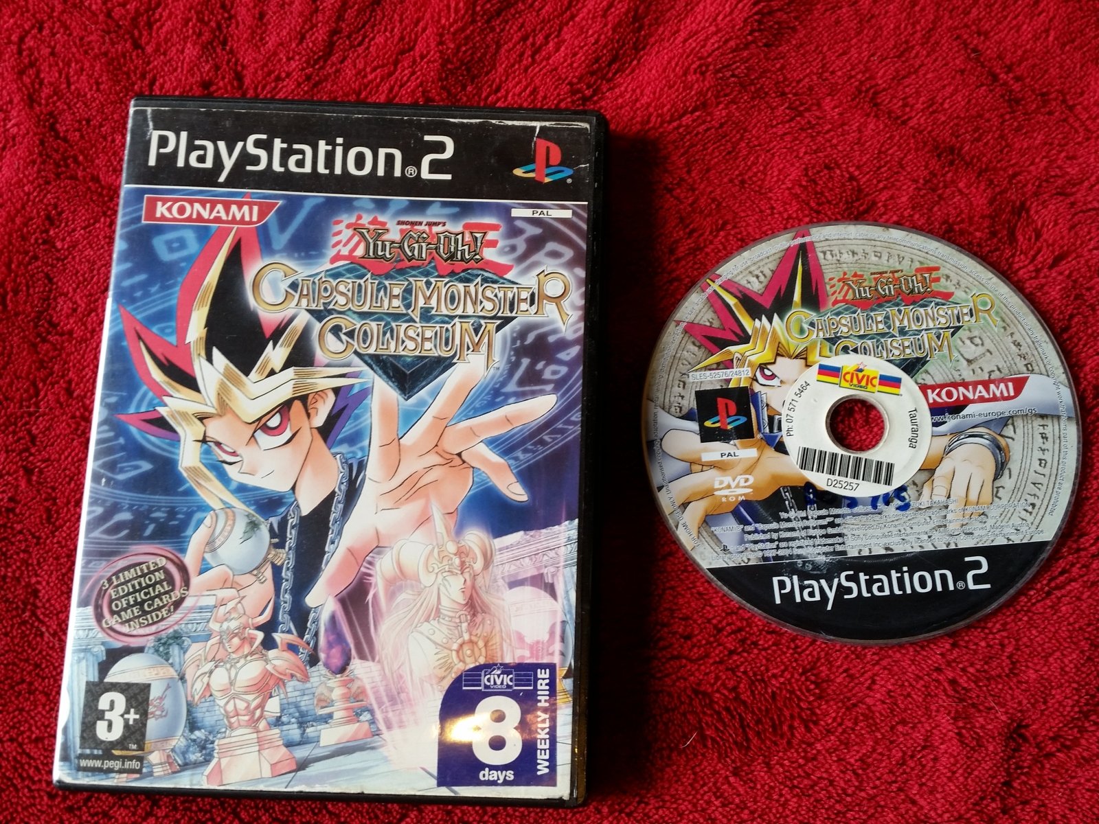 Yu - Gi - Oh! Capsule Monster Coliseum - PS2 Game - PlayStation 2, Games, Strategy and puzzle - Level Up Gaming NZ