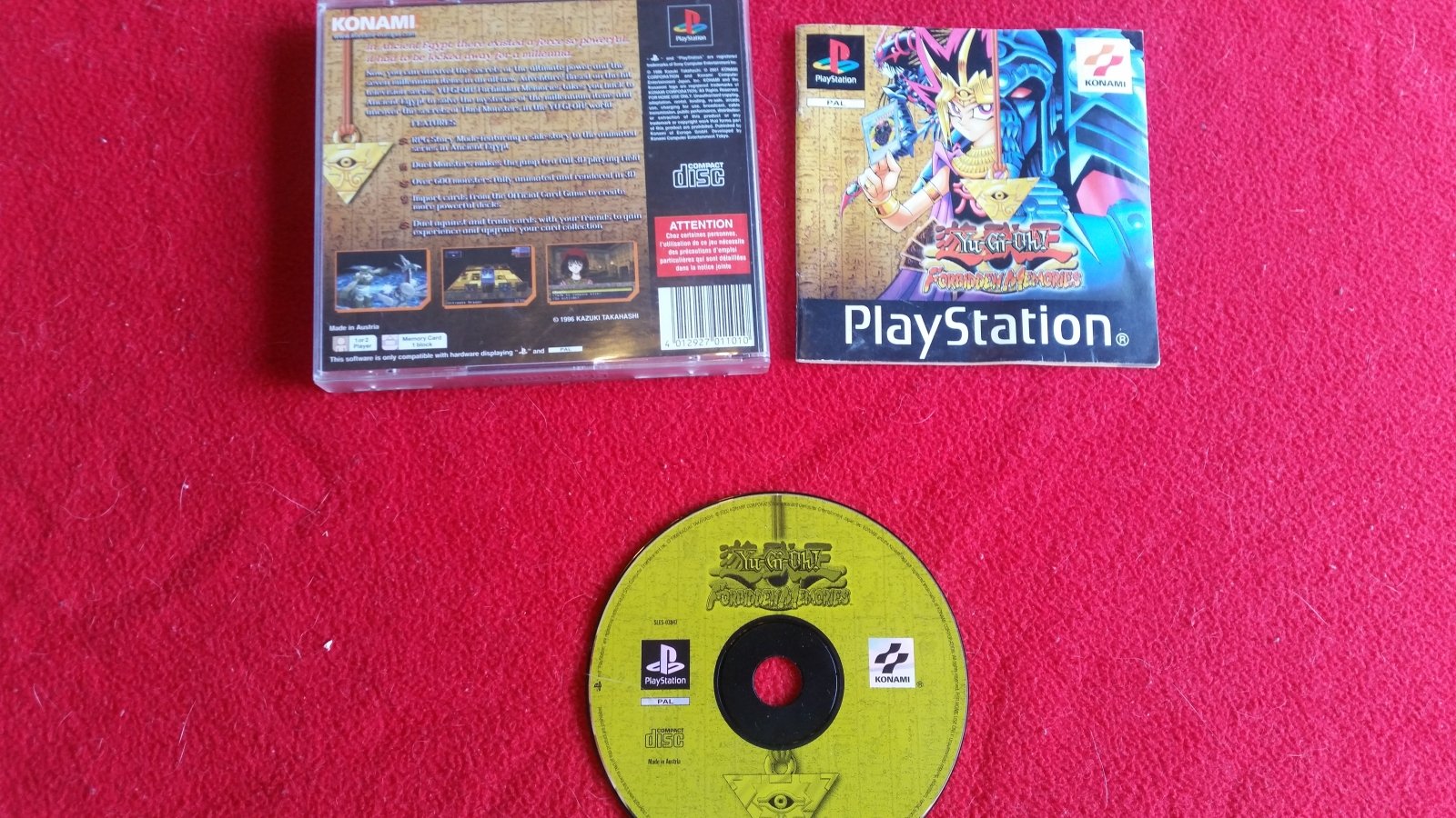 Yu - Gi - Oh!: Forbidden Memories - RARE PS1 Game - PlayStation, Games, Strategy and puzzle - Level Up Gaming NZ