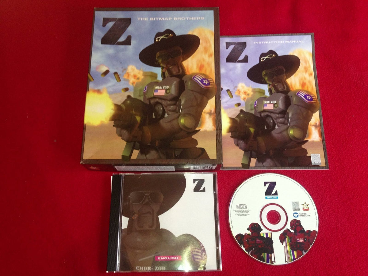 Z - RARE + BOXED PC Game - PC games, Strategy and puzzle - Level Up Gaming NZ