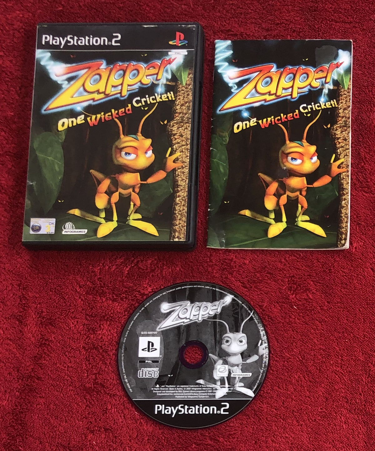Zapper: One Wicked Cricket - PS2 Game - PS2 - Level Up Gaming NZ