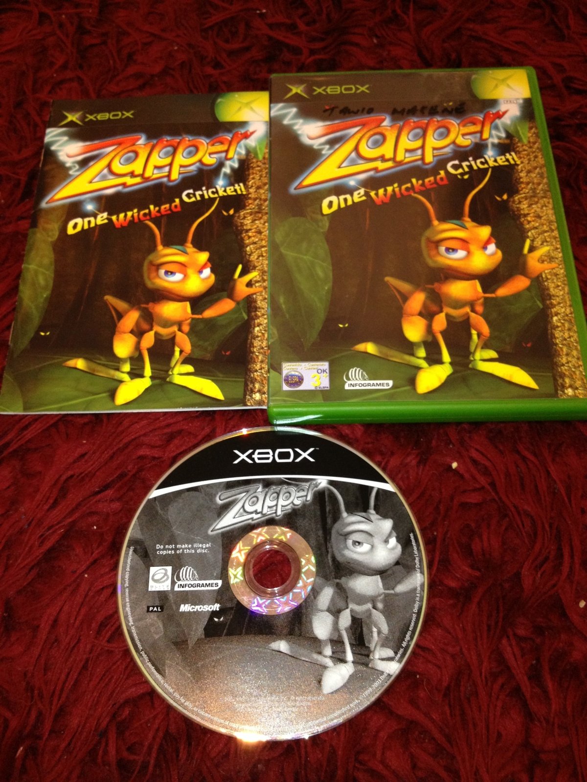 Zapper: One Wicked Cricket - XBOX Game - Xbox, Games, Action and adventure - Level Up Gaming NZ