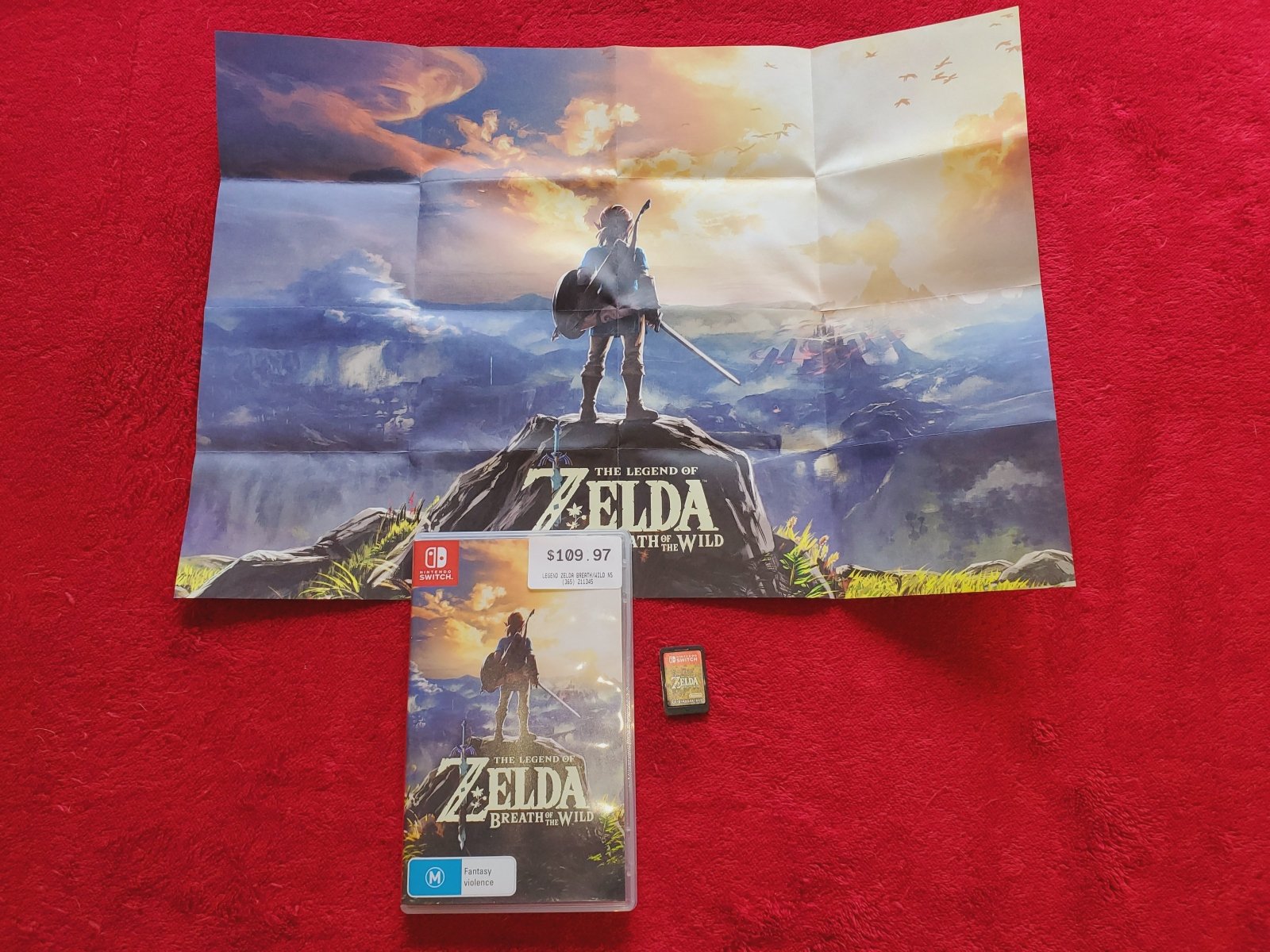 The Legend of Zelda: Breath of the Wild - 10/10! Switch Game - Level Up Gaming NZ