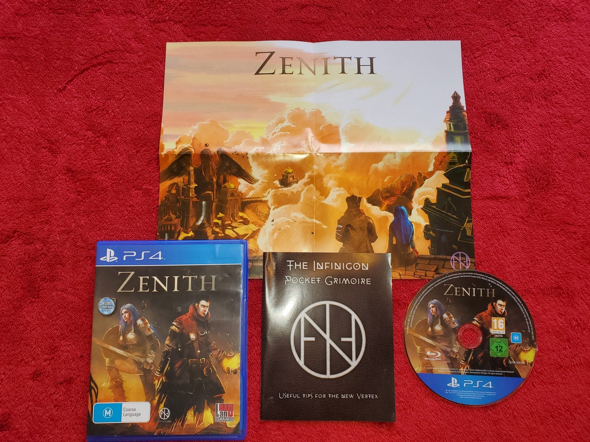 Zenith - WITH Poster PS4 Game - PS4 - PlayStation 4, Games - Level Up Gaming NZ