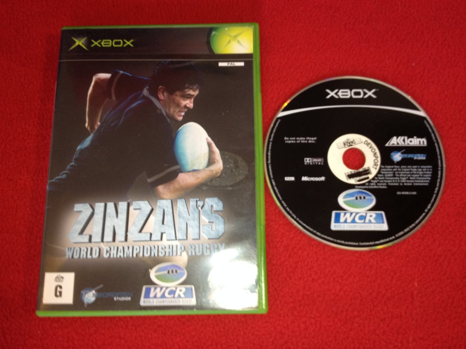 ZINZAN's World Championship Rugby - XBOX Game - Xbox, Games, Sports - Level Up Gaming NZ