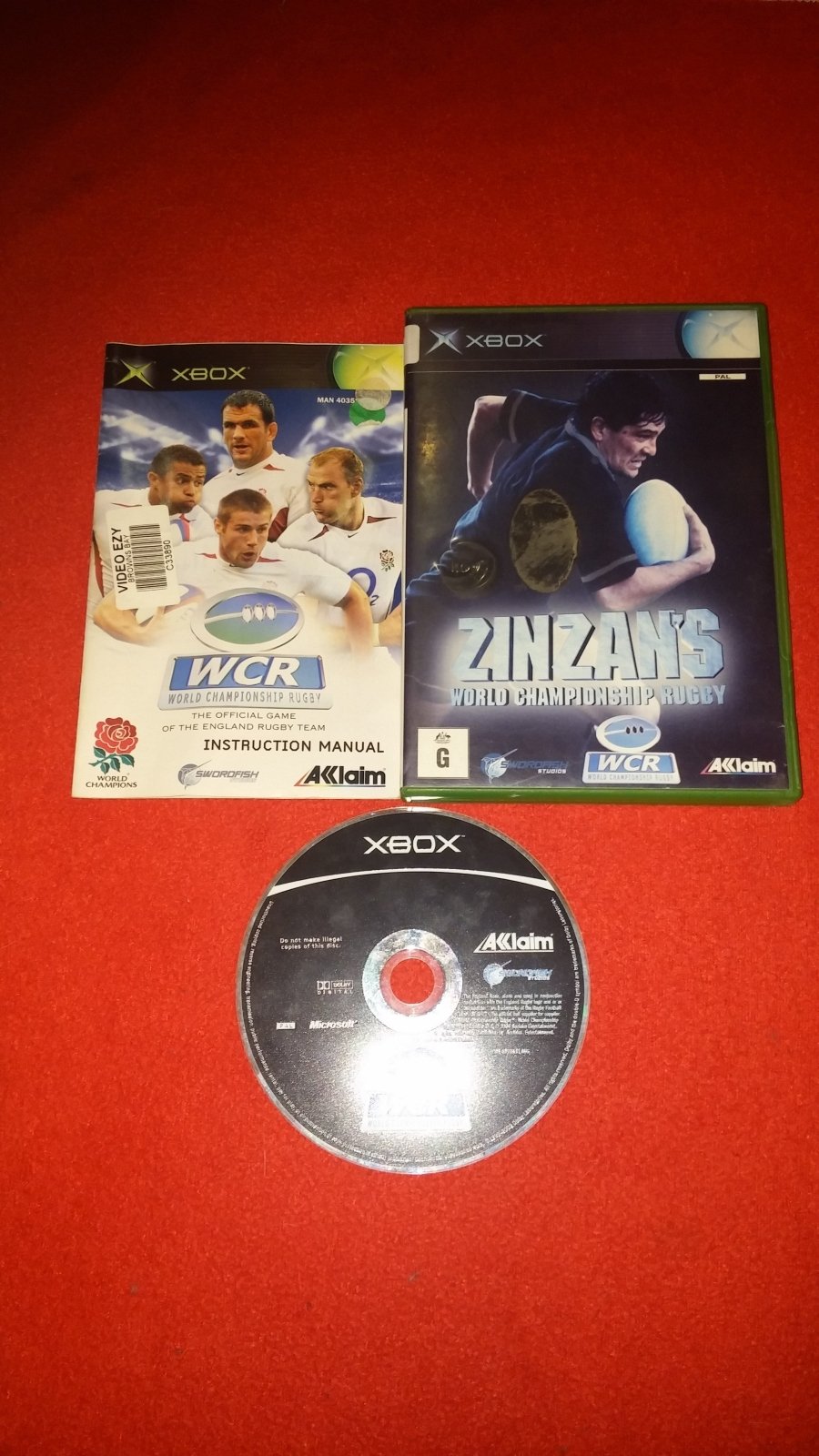 ZINZAN's World Championship Rugby - XBOX Game - Xbox, Games, Sports - Level Up Gaming NZ