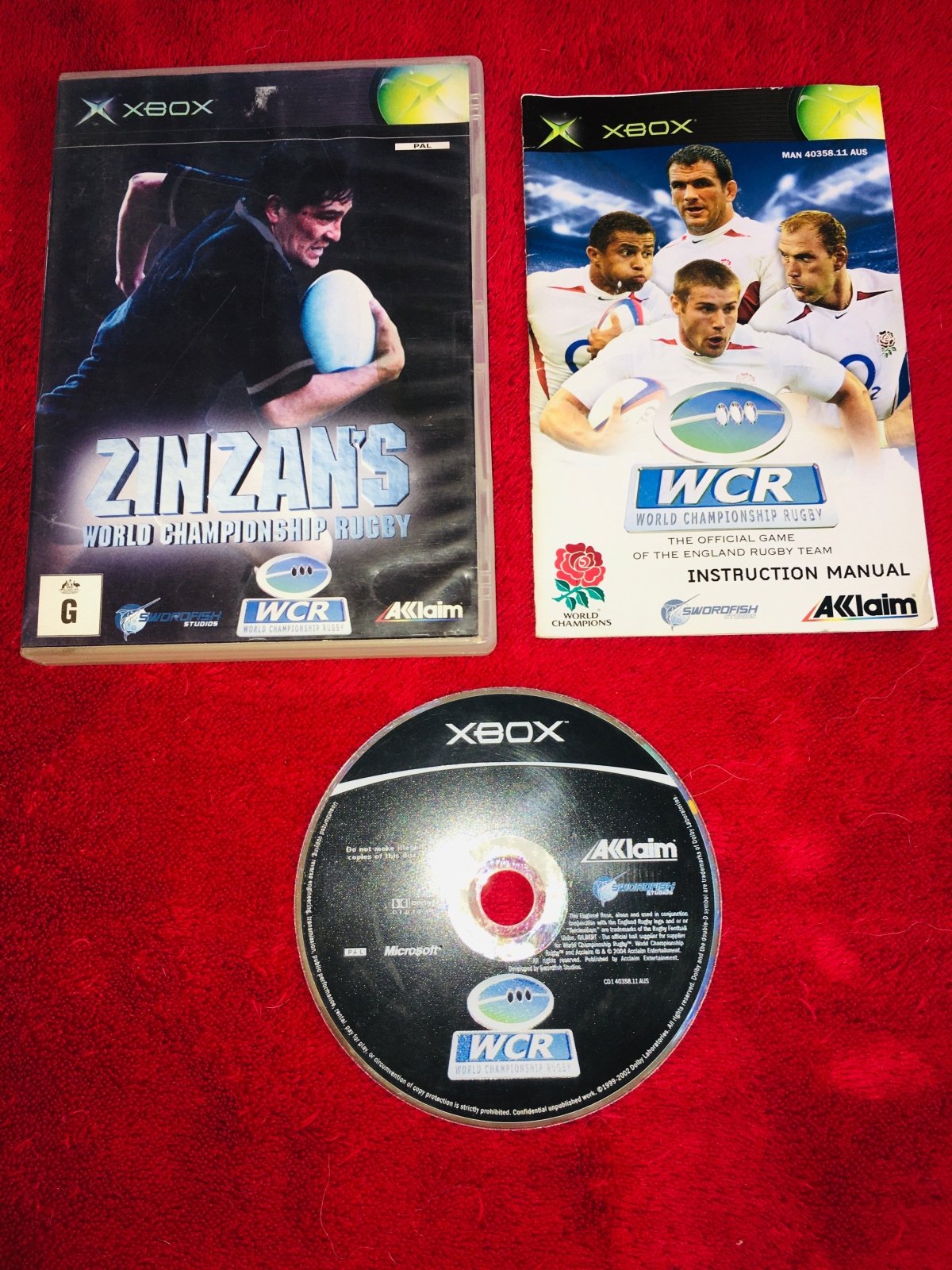 ZINZAN's World Championship Rugby - XBOX Game - Xbox, Games, Sports - Level Up Gaming NZ