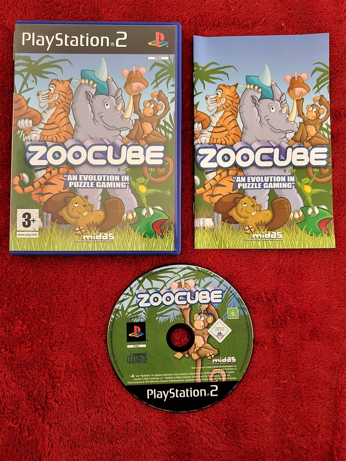 ZooCube - PS2 Game - PlayStation 2, Games, Kids and educational - Level Up Gaming NZ