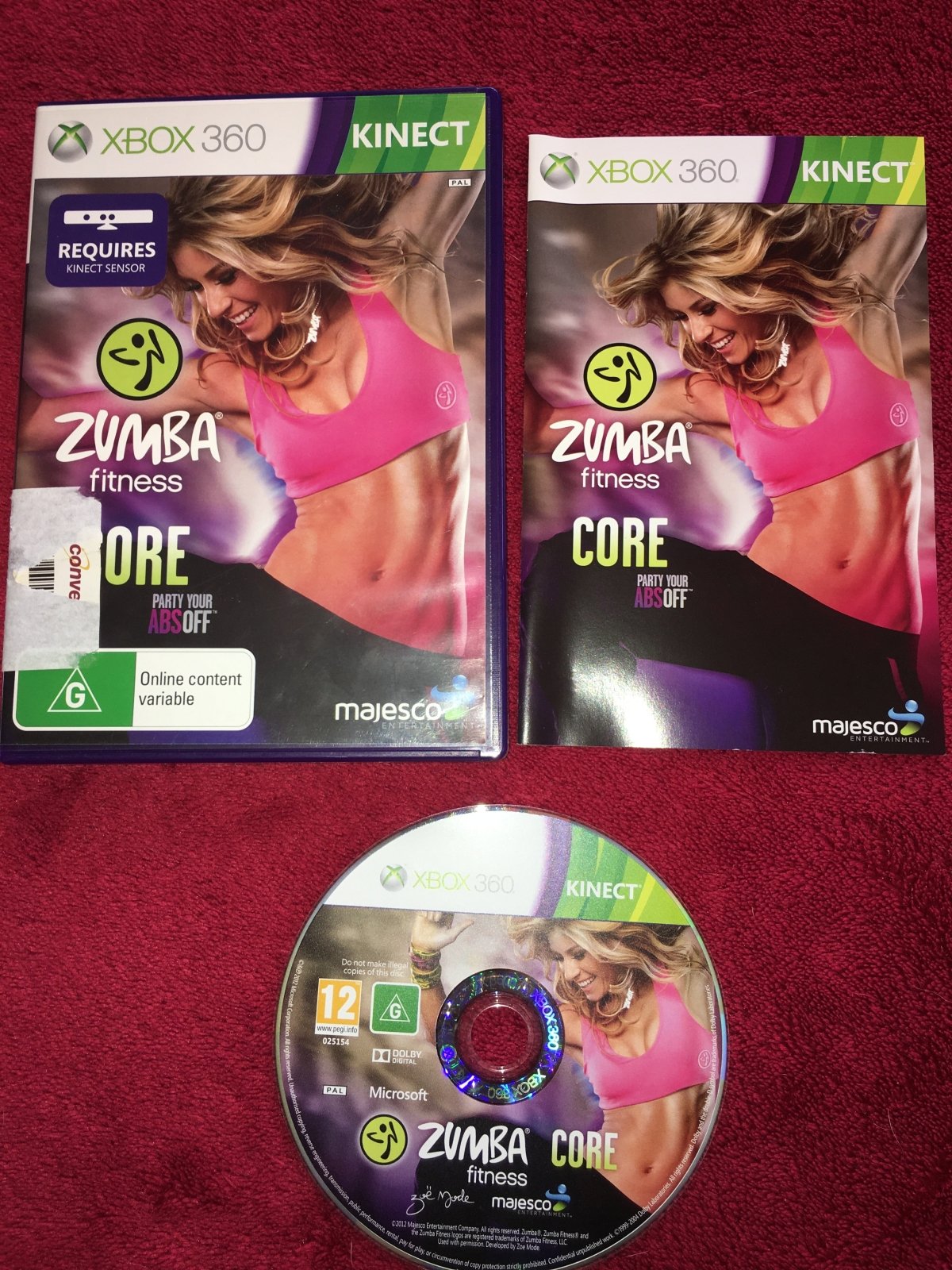 Zumba Fitness Core - Kinect XBOX360 Game - Xbox 360, Games, Music and party - Level Up Gaming NZ