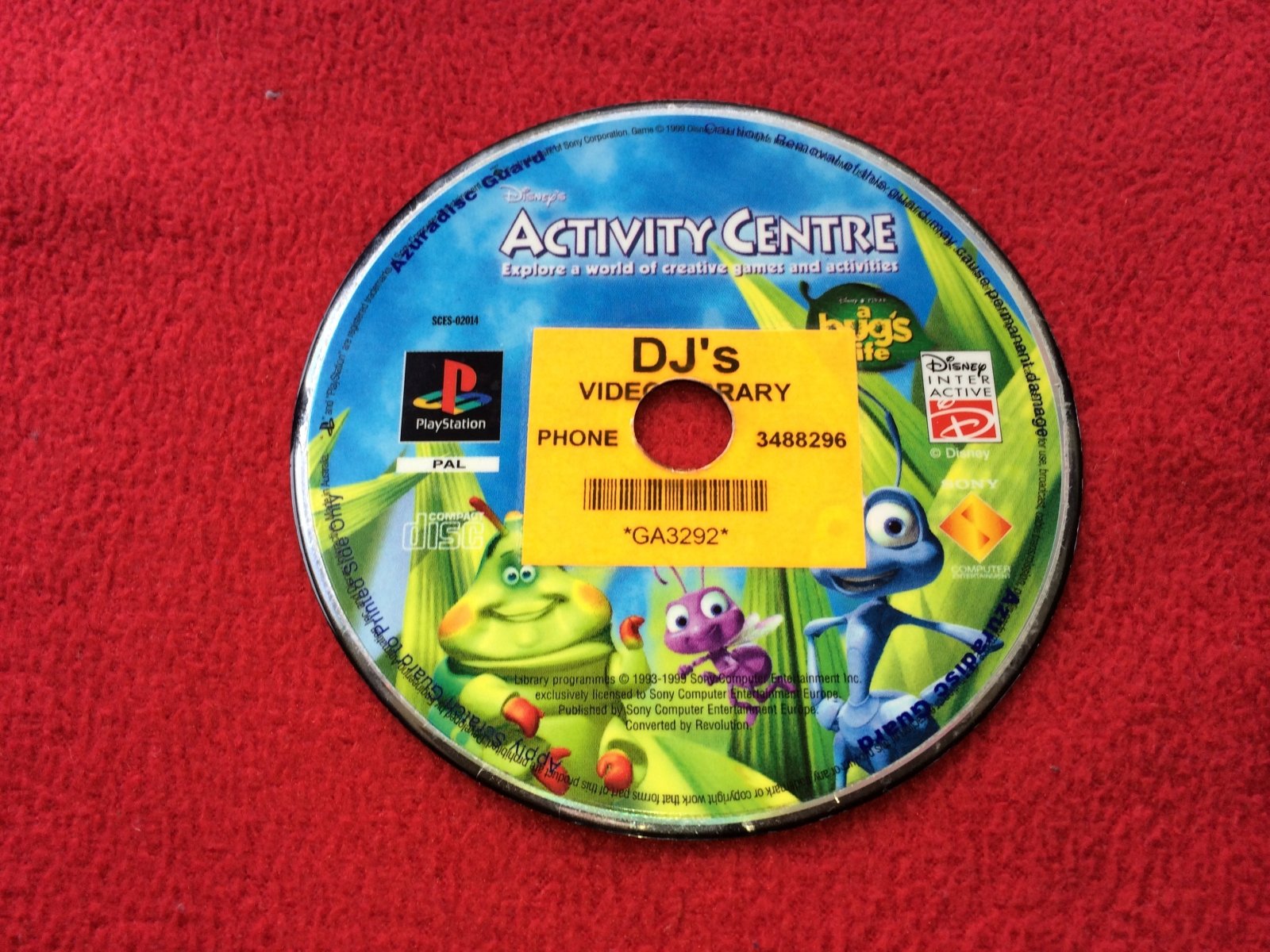 A Bug's Life: Activity Centre - PS1 Game - PlayStation, Games, Action and adventure - Level Up Gaming NZ