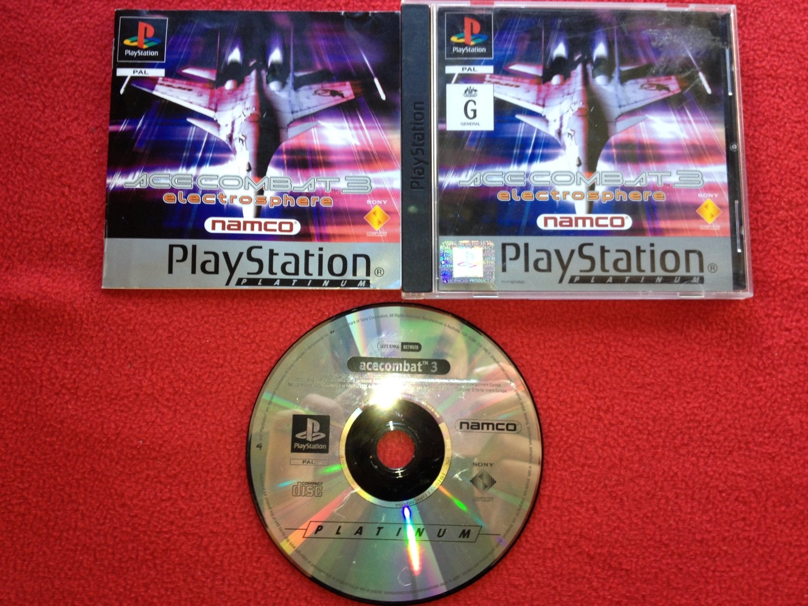 Ace Combat 3: Electrosphere - PS1 Game - PlayStation, Games, Shooter - Level Up Gaming NZ