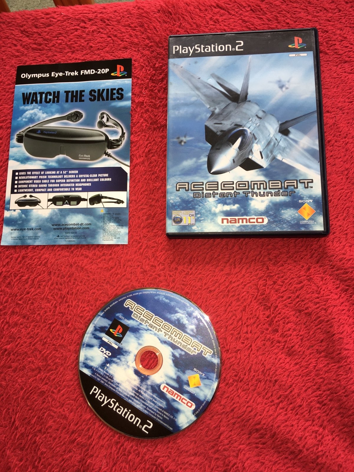 Ace Combat: Distant Thunder - 8.8/10! PS2 Game - PlayStation 2, Games, Simulation - Level Up Gaming NZ