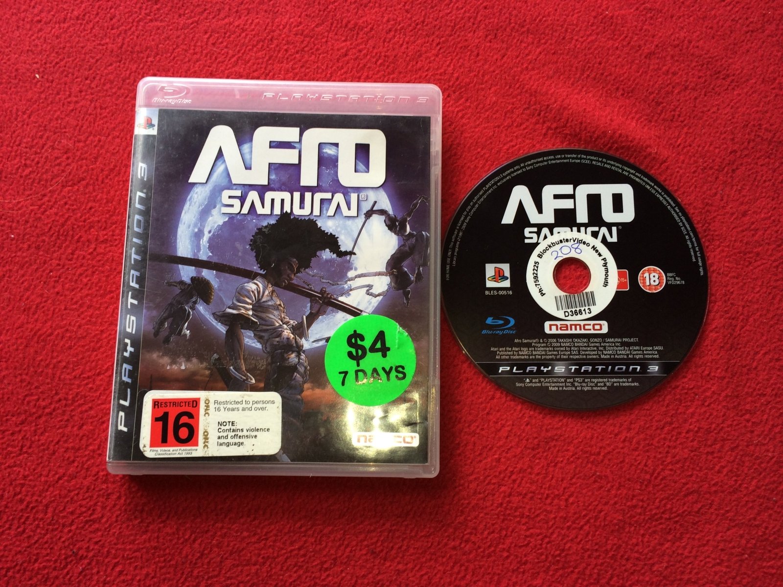 Afro Samurai - PS3 Game - PlayStation 3, Games, Action and adventure - Level Up Gaming NZ