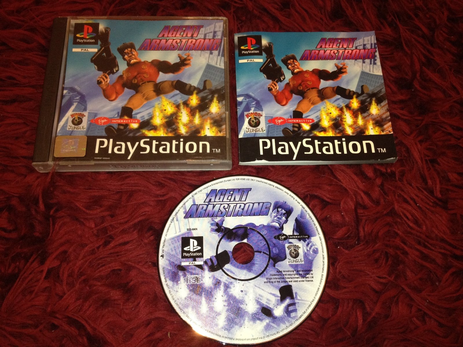 Agent Armstrong - PS1 Game - PlayStation, Games, Action and adventure - Level Up Gaming NZ