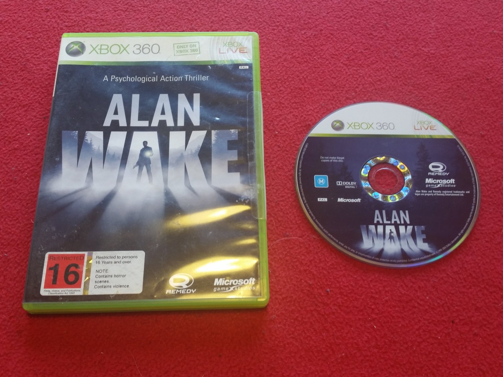 Alan Wake - 8.5/10! XBOX360 Game - Xbox 360, Games, Action and adventure - Level Up Gaming NZ