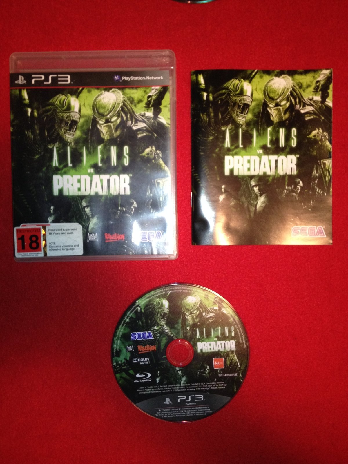 Aliens vs. Predator - PS3 Game - PlayStation 3, Games, Action and adventure - Level Up Gaming NZ