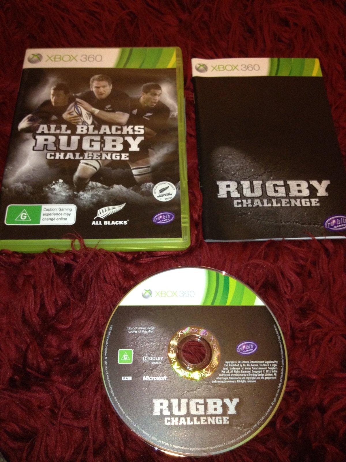 All Blacks Rugby Challenge - XBOX360 Game - Xbox 360, Games, Sports - Level Up Gaming NZ