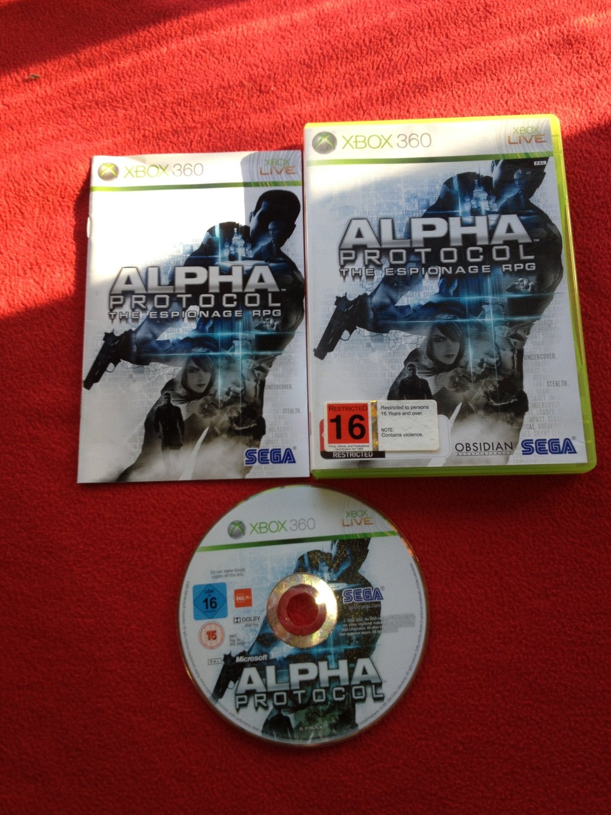 Alpha Protocol The Espionage RPG - XBOX360 Game - Xbox 360, Games, Role playing - Level Up Gaming NZ