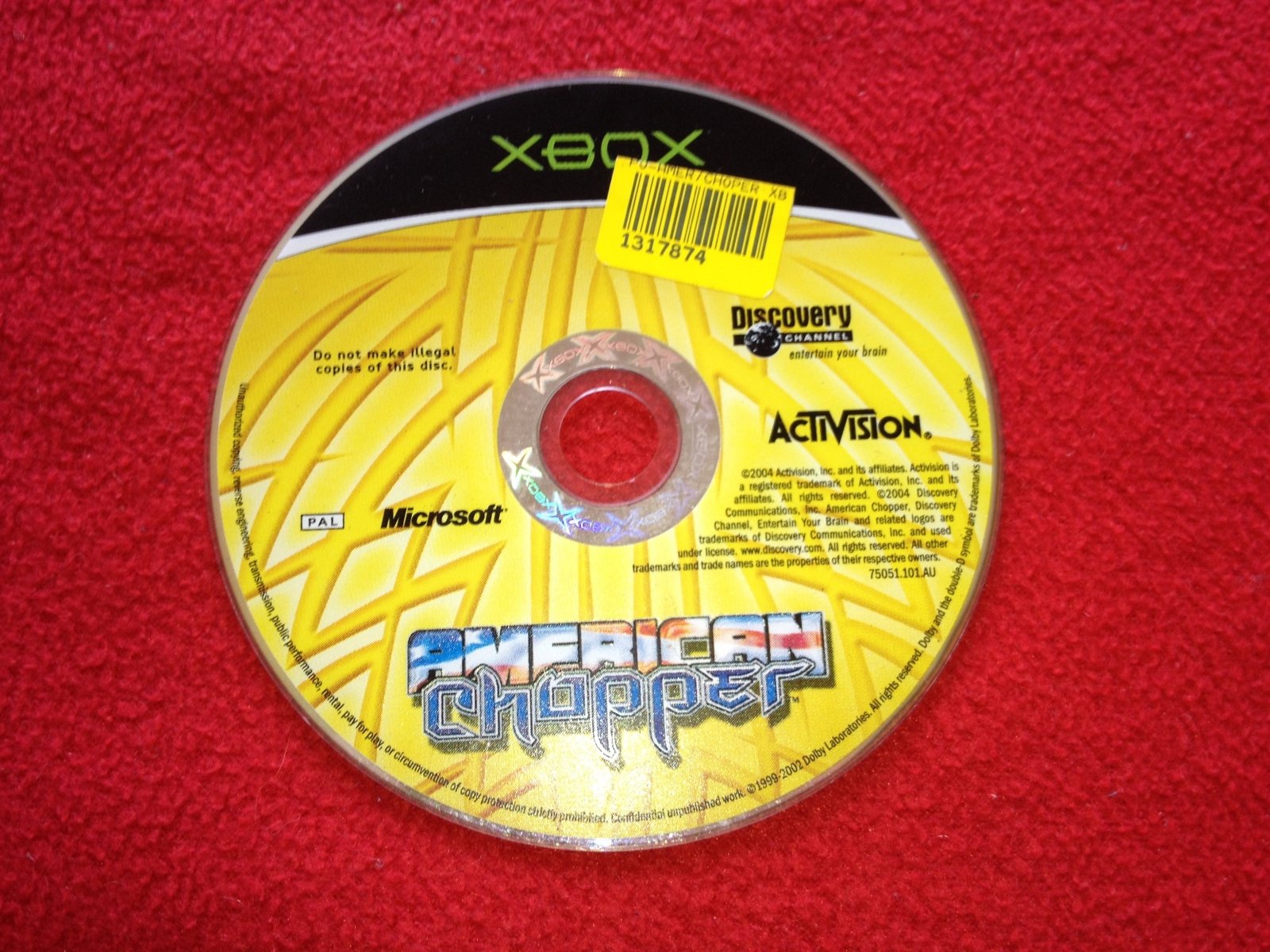 American Chopper - XBOX Game - Xbox, Games, Driving and racing - Level Up Gaming NZ
