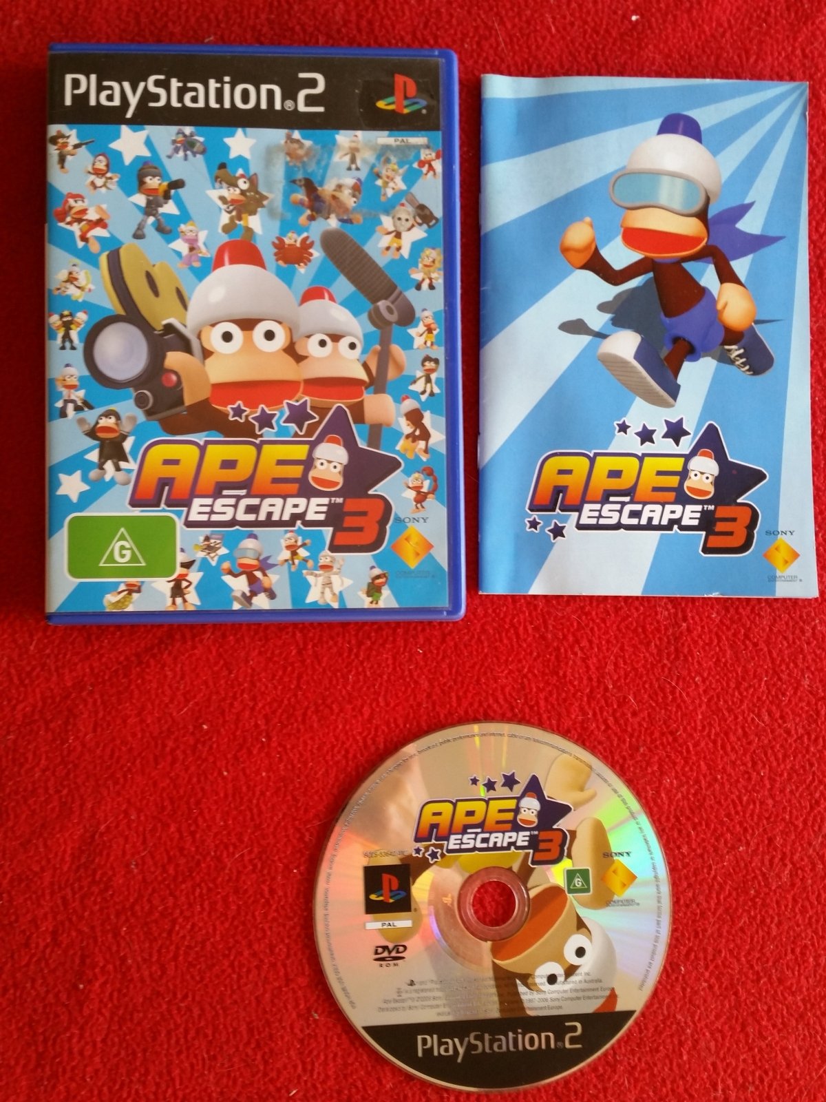 Ape Escape 3 - RARE PS2 Game - PlayStation 2, Games, Action and adventure - Level Up Gaming NZ