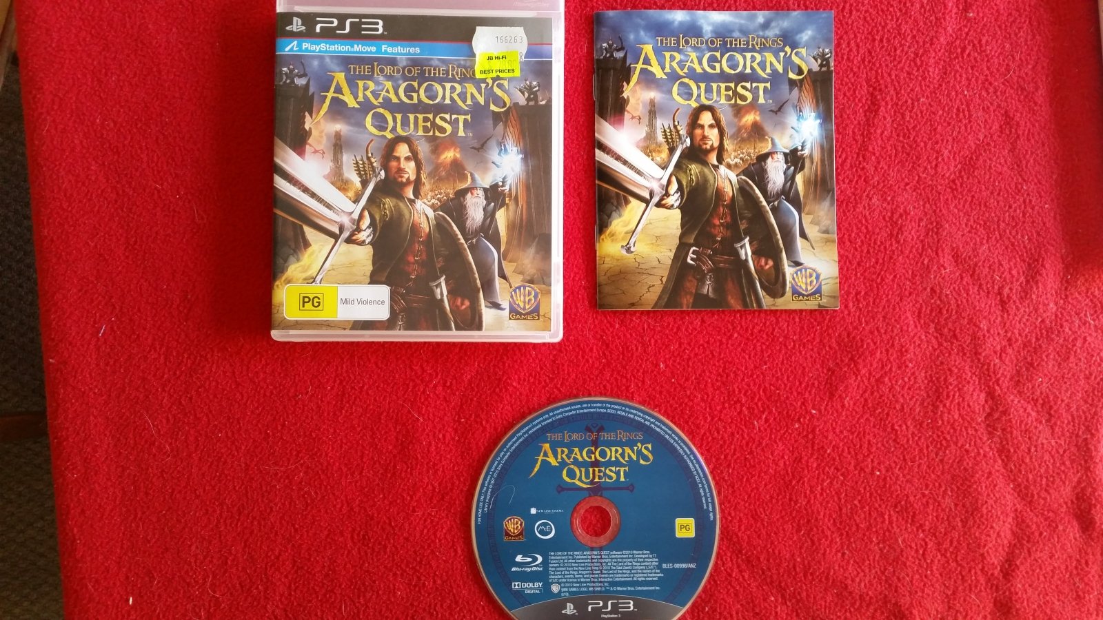 LOTR: Aragorn's Quest - PS3 Game - PlayStation 3, Games, Action and adventure - Level Up Gaming NZ