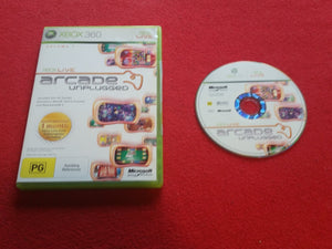 Xbox Live Arcade Unplugged V1 - XBOX360 Game