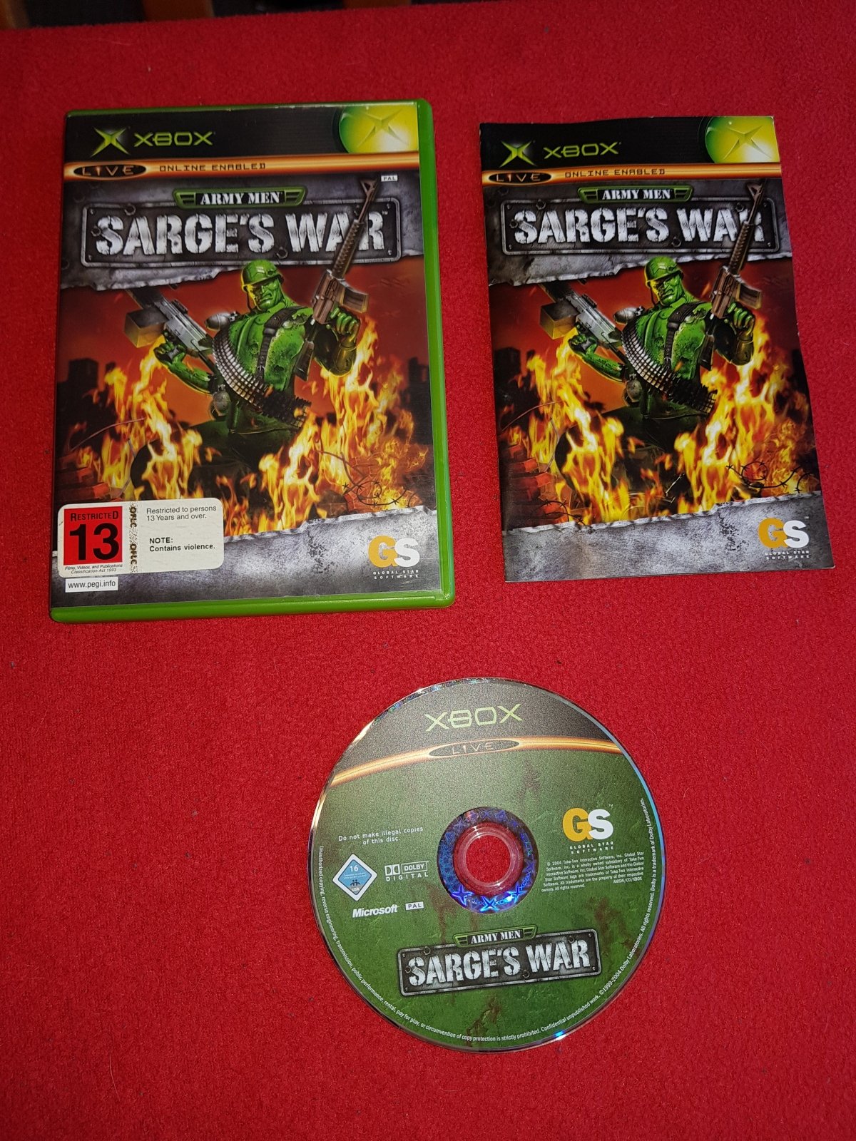 Army Men: Sarge's War - XBOX Game - Xbox, Games, Action and adventure - Level Up Gaming NZ