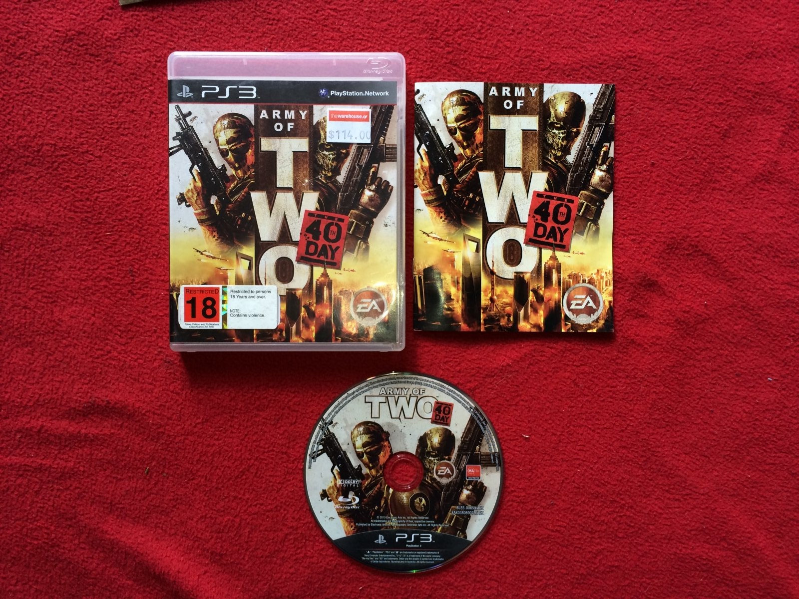 Army of Two: The 40th Day - PS3 Game - PlayStation 3, Games, Shooter - Level Up Gaming NZ