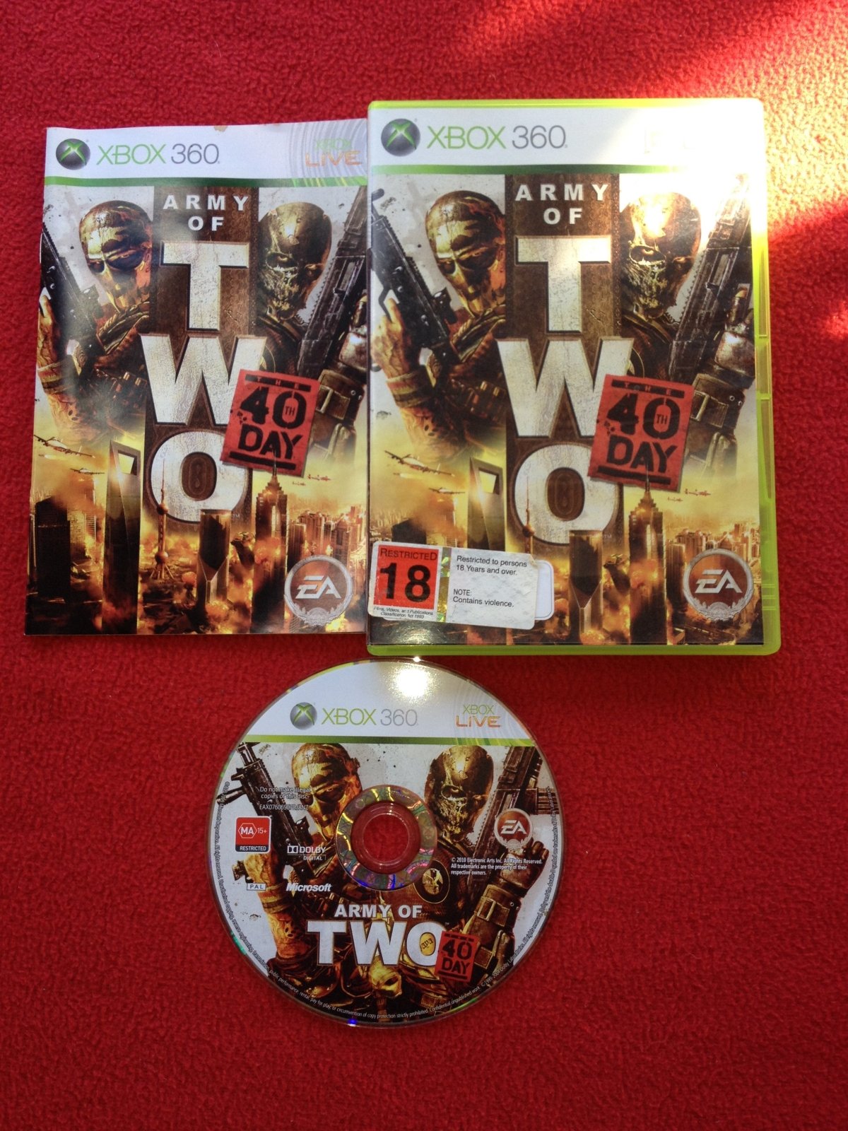 Army of Two: The 40th Day - XBOX360 Game - Xbox 360, Games, Shooter - Level Up Gaming NZ