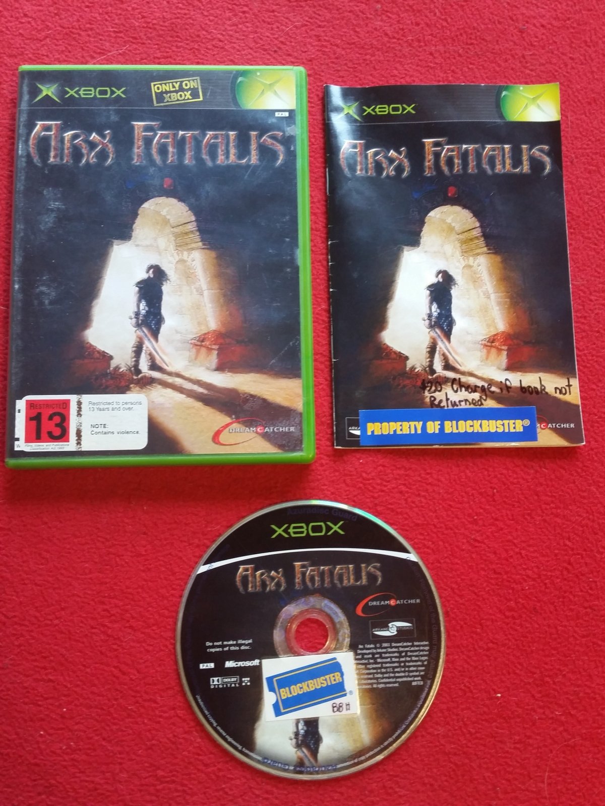 Arx Fatalis - XBOX Game - Xbox, Games, Role playing - Level Up Gaming NZ