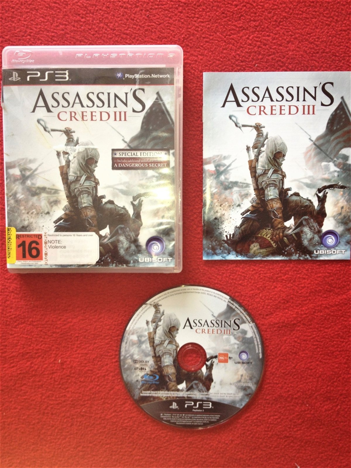 Assassin's Creed 3 - PS3 Game - PlayStation 3, Games, Action and adventure - Level Up Gaming NZ