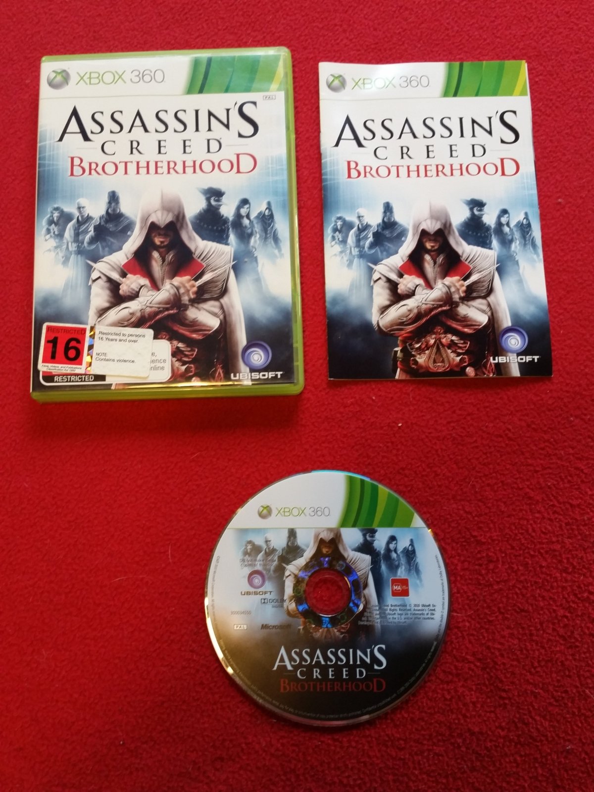 Assassins Creed Brotherhood - 8.5/10! Game - Xbox 360, Games, Action and adventure - Level Up Gaming NZ