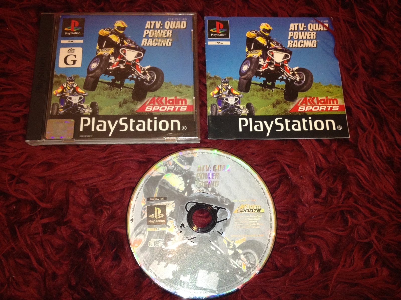 ATV Quad Power Racing - PS1 Game - PlayStation, Games, Driving and racing - Level Up Gaming NZ