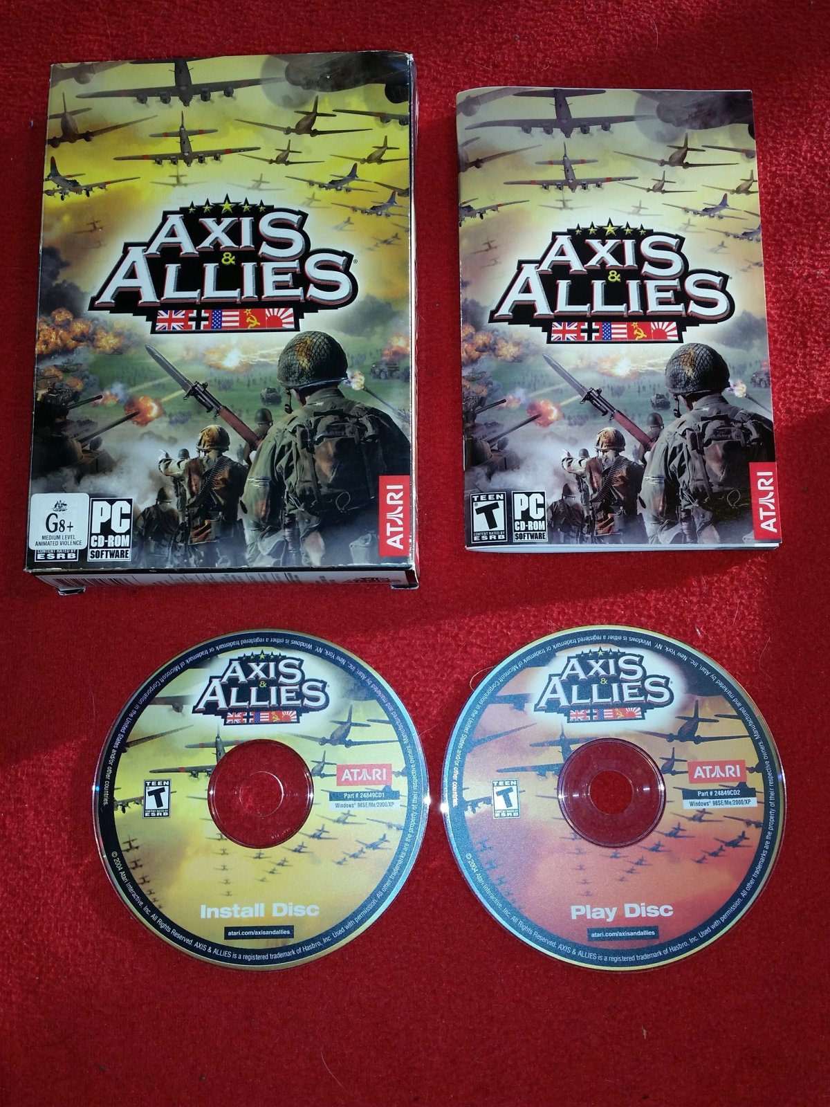 Axis and Allies - RARE PC Game - PC games, Strategy and puzzle - Level Up Gaming NZ