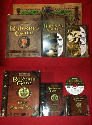 Baldur's Gate + Expansion* RARE + BOXED PC Game