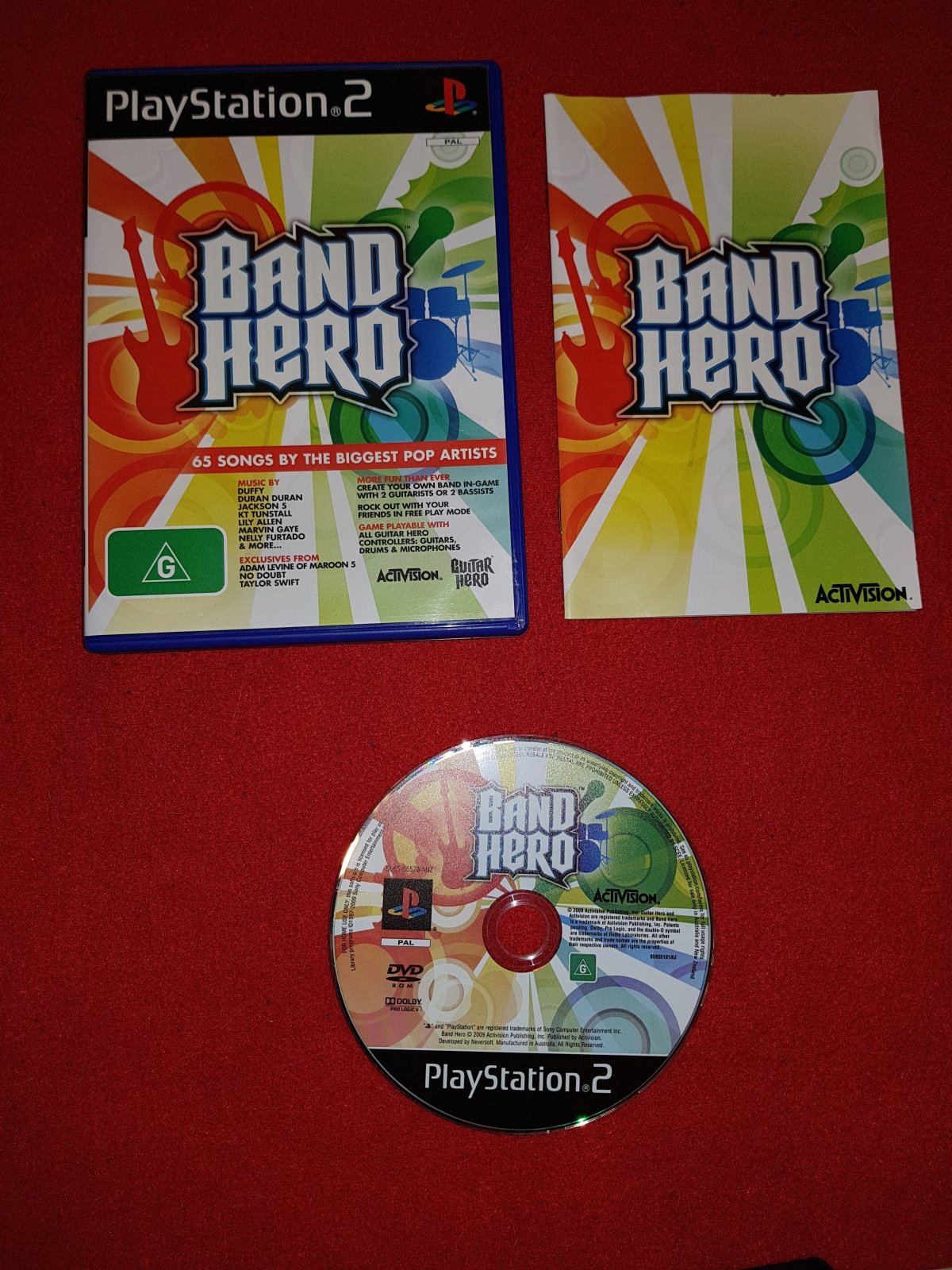 Band Hero - PS2 Game - PlayStation 2, Games, Music and party - Level Up Gaming NZ