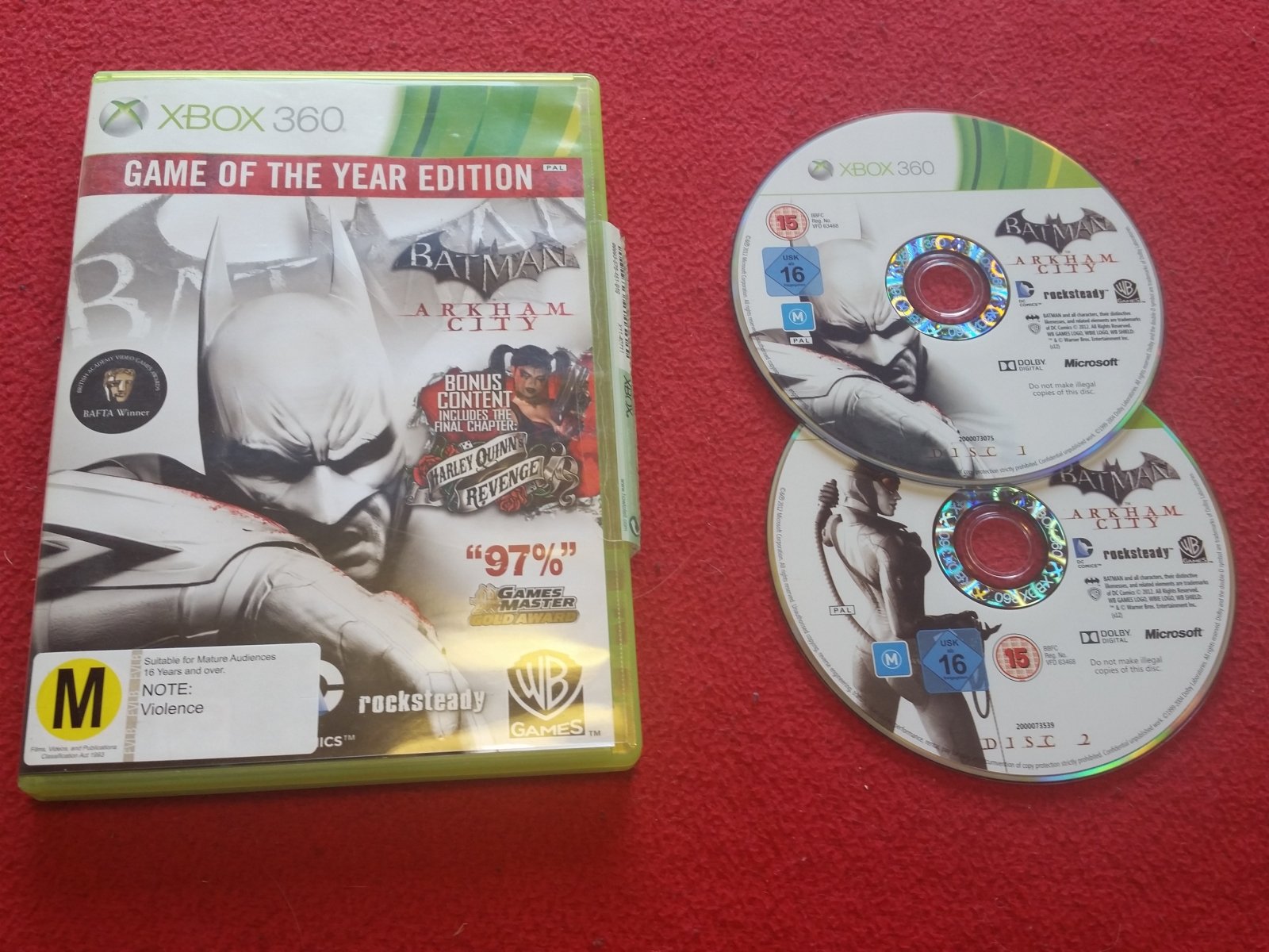 Batman: Arkham City - Game Of The Year Edition - XBOX360 Game - Xbox 360, Games, Action and adventure - Level Up Gaming NZ