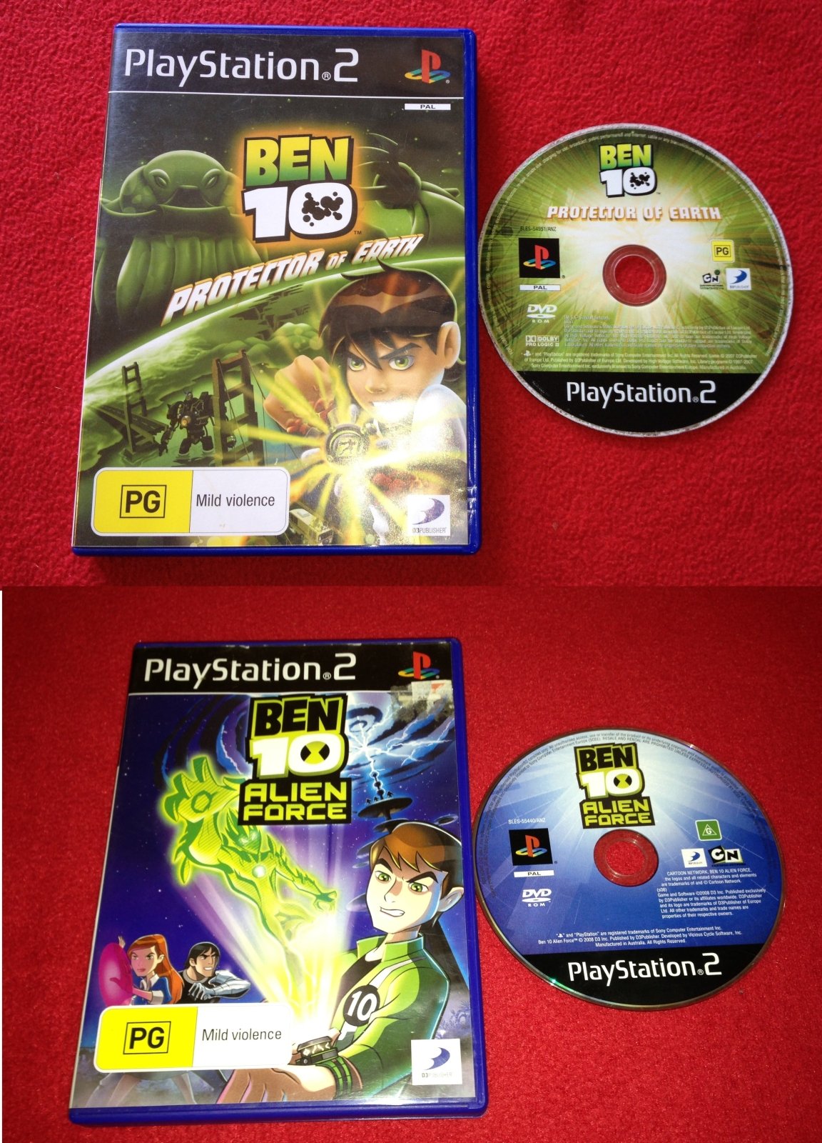 Ben 10: Protector of Earth + Alien Force Games - PlayStation 2, Games, Action and adventure - Level Up Gaming NZ