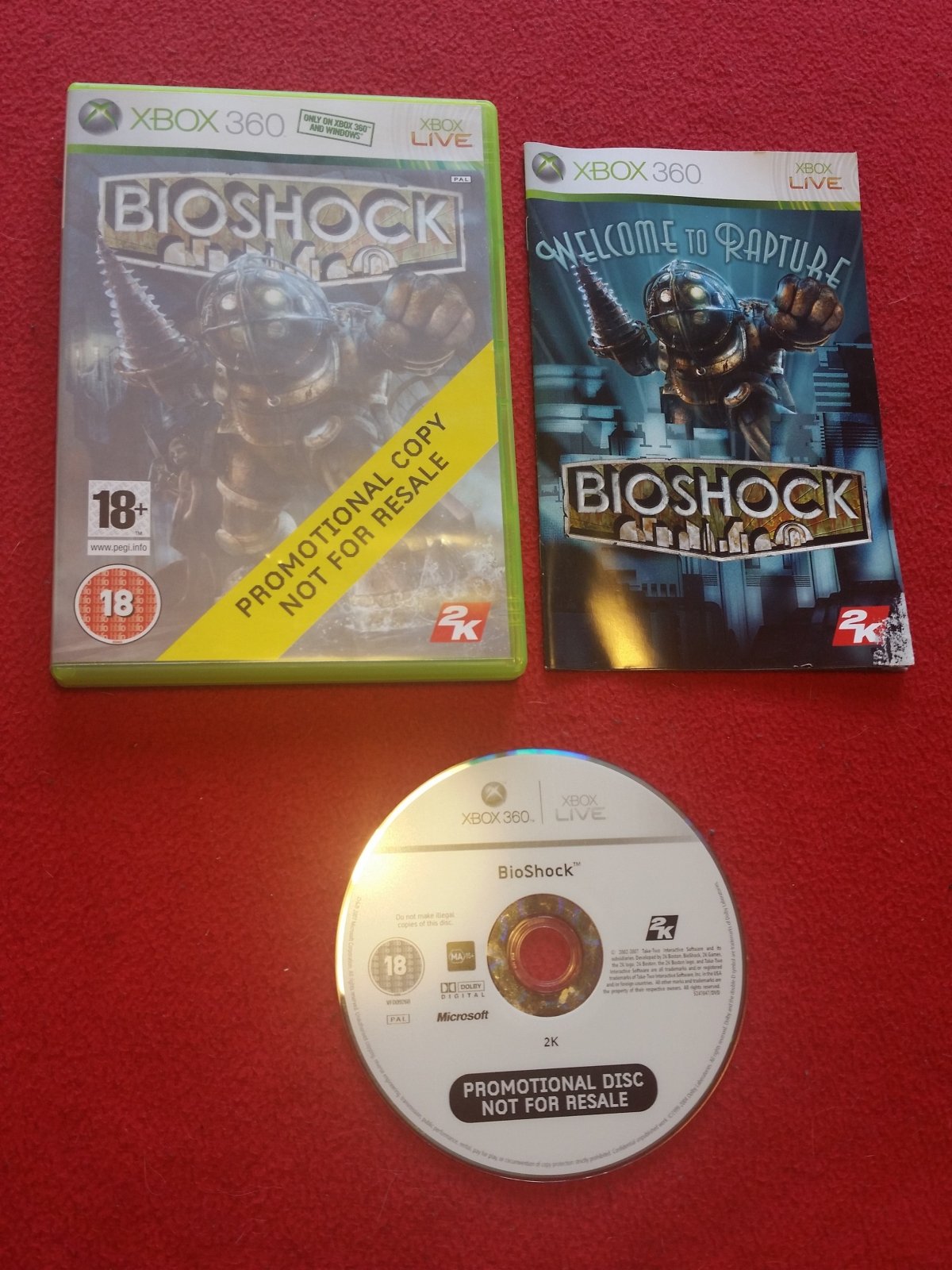 BioShock - 9/10! XBOX360 Game - Xbox 360, Games, Shooter - Level Up Gaming NZ