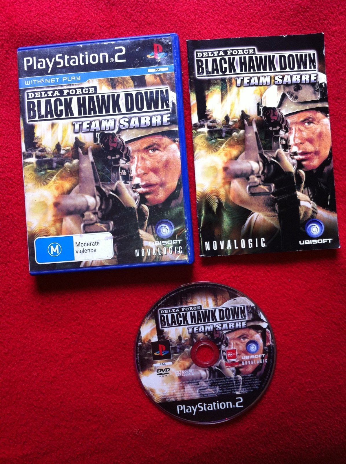 Delta Force Black Hawk Down: Team Sabre - PS2 Game - PlayStation 2, Games, Shooter - Level Up Gaming NZ