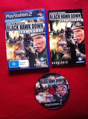 Delta Force Black Hawk Down: Team Sabre - PS2 Game
